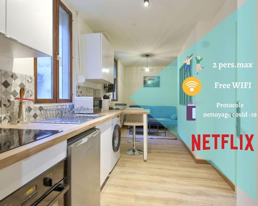 L'Iris 8 Min De La Gare Terrasse Netflix Appartement Nancy Buitenkant foto